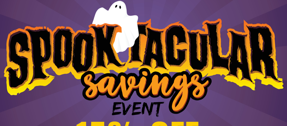 October Spooktacular Savings Event at i-Caramba